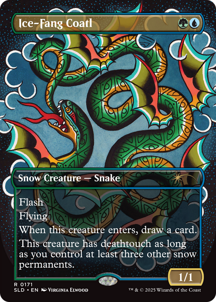 Ice-Fang Coatl (0171) [Secret Lair Drop] | Boutique FDB TCG