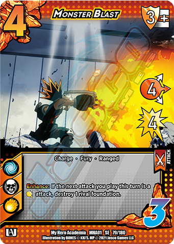 Monster Blast [Series 1 Unlimited] | Boutique FDB TCG