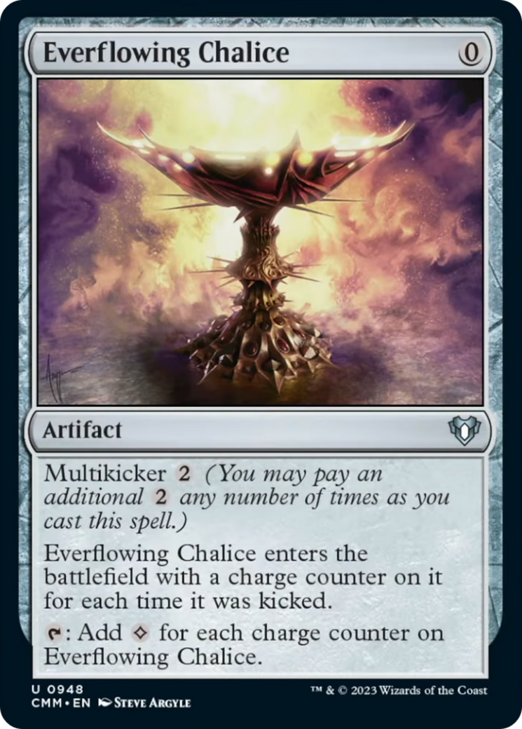 Everflowing Chalice [Commander Masters] | Boutique FDB TCG