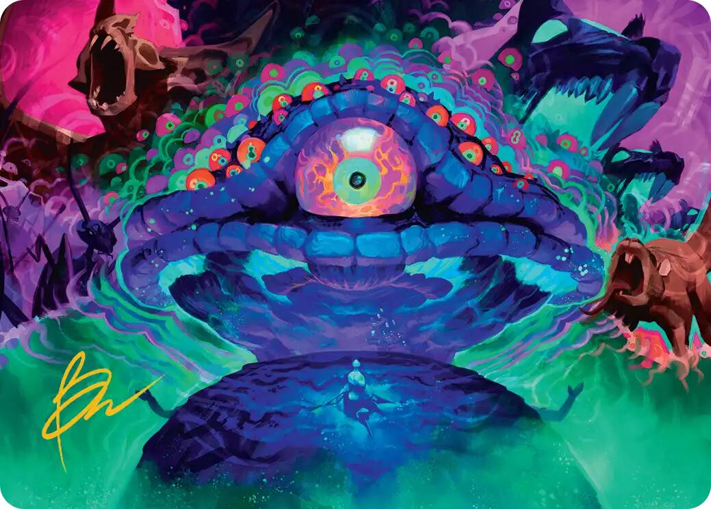 Humongous Fungus Art Card (Gold-Stamped Signature) [Teenage Mutant Ninja Turtles Art Series] | Boutique FDB TCG