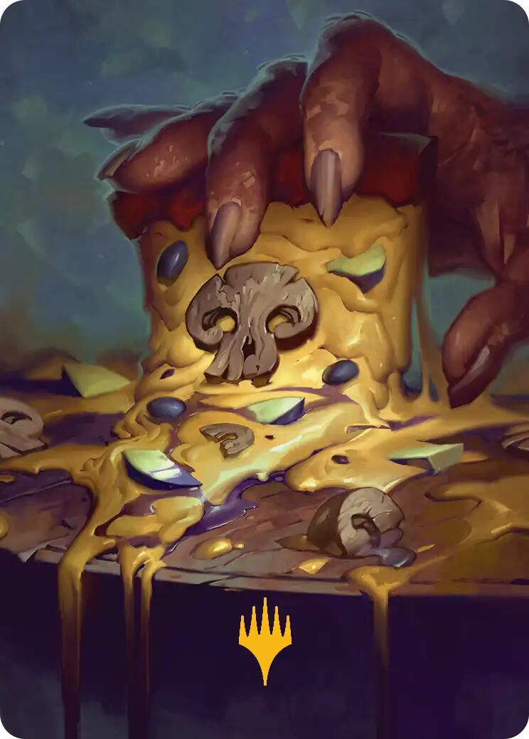Swamp Art Card (Gold-Stamped) [Teenage Mutant Ninja Turtles Art Series] | Boutique FDB TCG