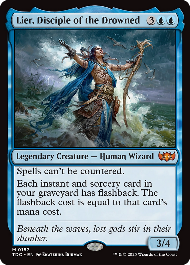 Lier, Disciple of the Drowned [Tarkir: Dragonstorm Commander] | Boutique FDB TCG