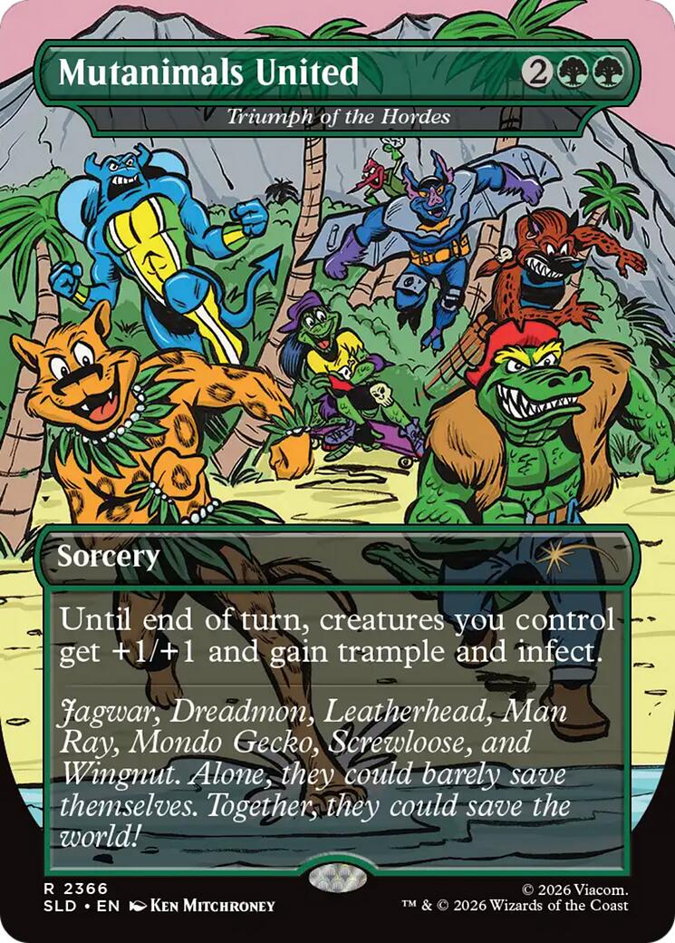 Mutanimals United - Triumph of the Hordes [Secret Lair Drop Series] | Boutique FDB TCG