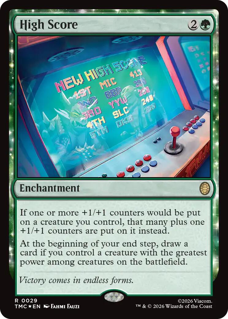High Score (Surge Foil) [Teenage Mutant Ninja Turtles Commander] | Boutique FDB TCG