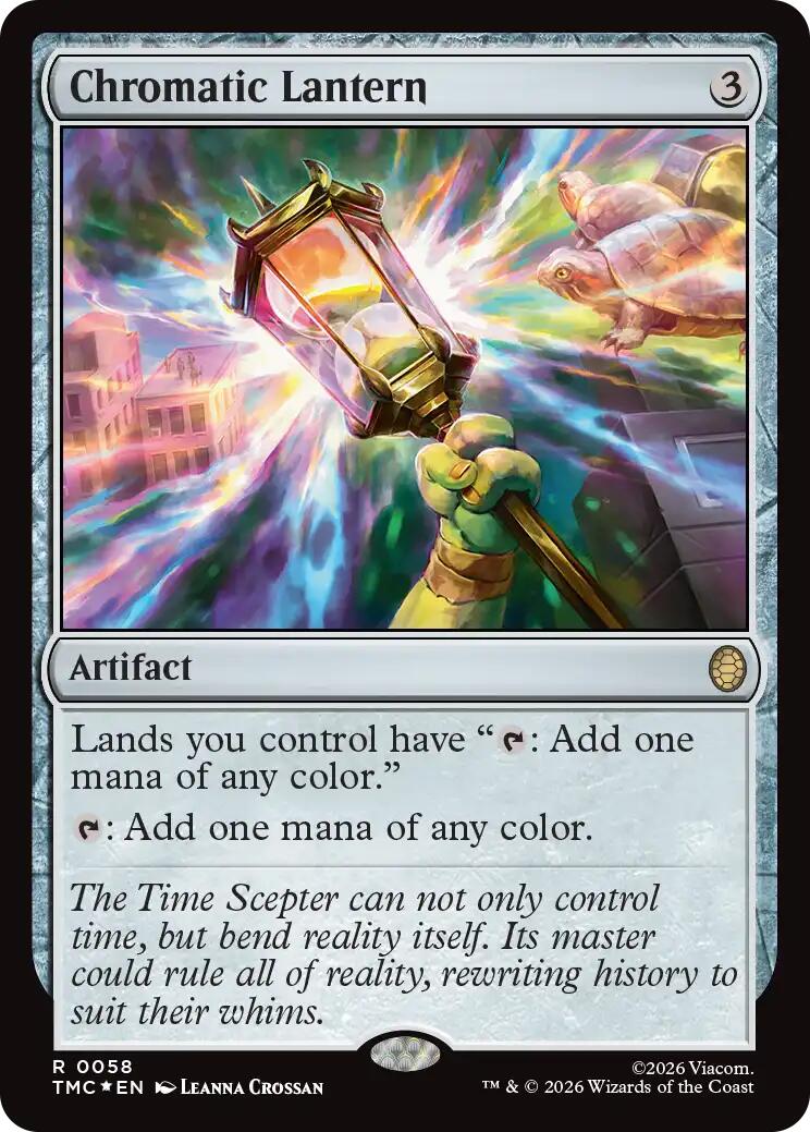 Chromatic Lantern (Surge Foil) [Teenage Mutant Ninja Turtles Commander] | Boutique FDB TCG