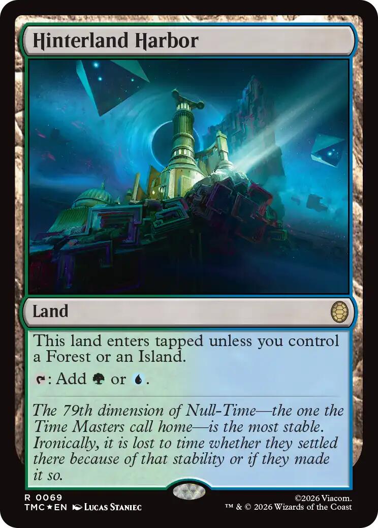 Hinterland Harbor (Surge Foil) [Teenage Mutant Ninja Turtles Commander] | Boutique FDB TCG