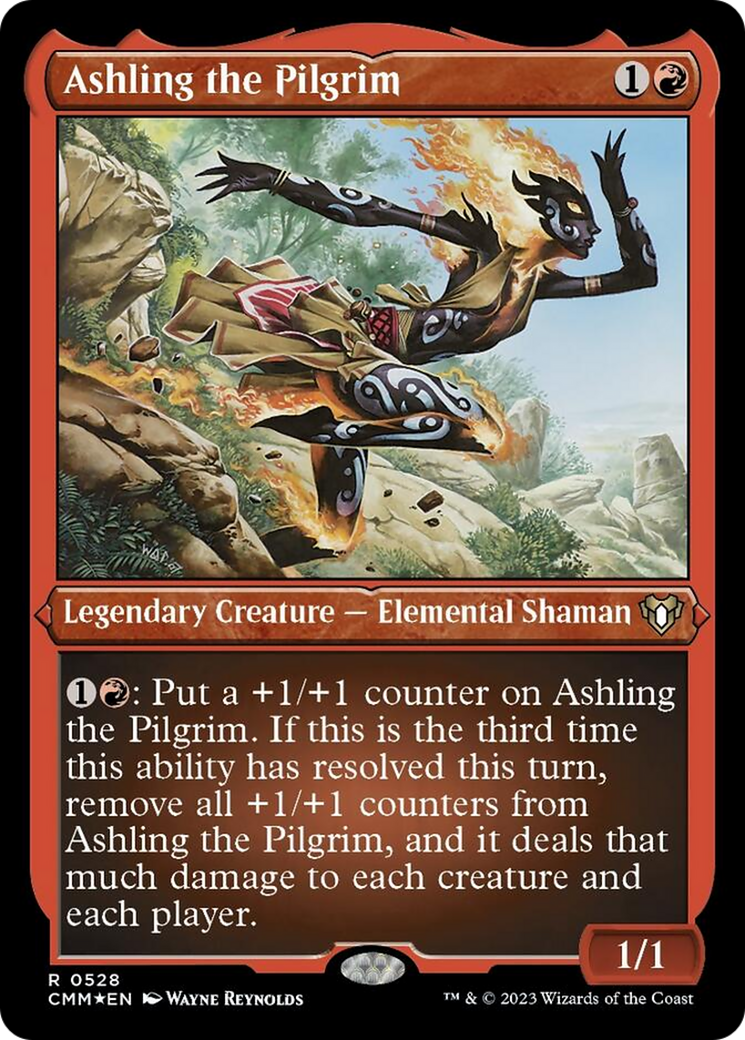 Ashling the Pilgrim (Foil Etched) [Commander Masters] | Boutique FDB TCG