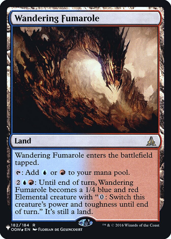 Wandering Fumarole [Secret Lair: Heads I Win, Tails You Lose] | Boutique FDB TCG