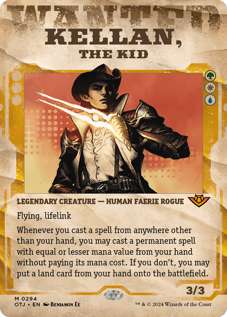 Kellan, the Kid (Showcase) [Outlaws of Thunder Junction] | Boutique FDB TCG