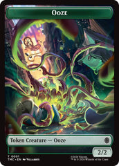 Ooze // Clue Double-Sided Token [Teenage Mutant Ninja Turtles Commander Tokens] | Boutique FDB TCG