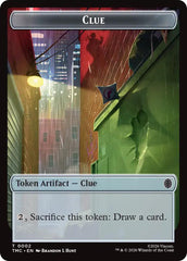 Clue // Rat Double-Sided Token [Teenage Mutant Ninja Turtles Commander Tokens] | Boutique FDB TCG