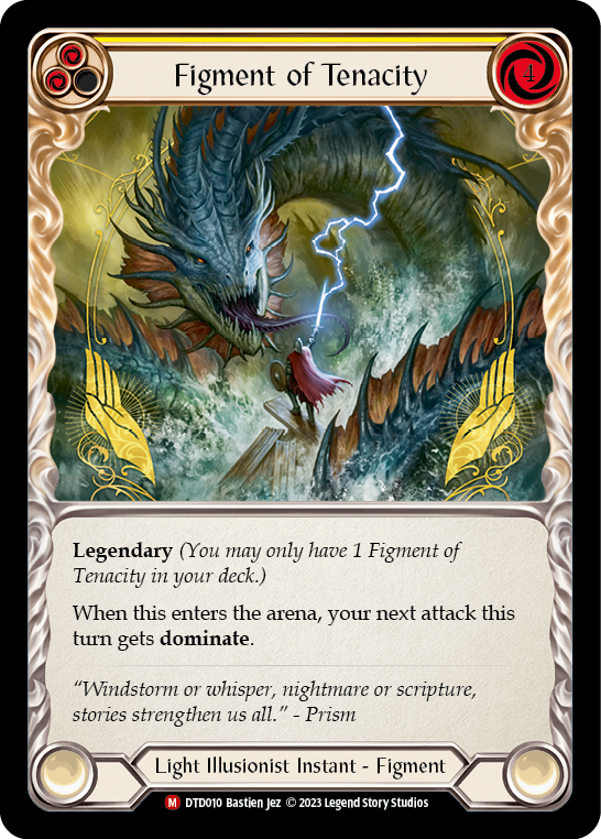 Figment of Tenacity // Metis, Archangel of Tenacity [DTD010] (Dusk Till Dawn) | Boutique FDB TCG