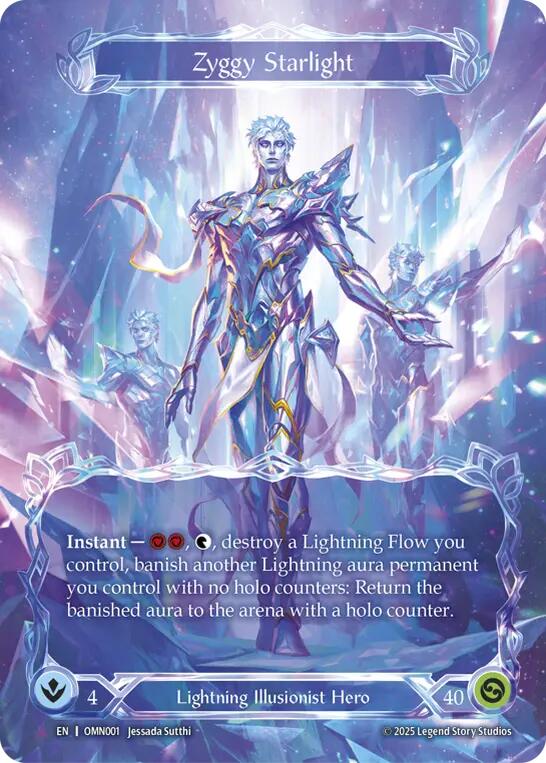 Zyggy Starlight (Marvel) [OMN001] (Omens of the Third Age)  Cold Foil | Boutique FDB TCG