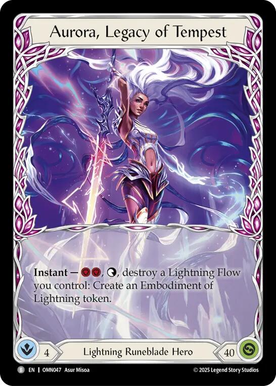 Aurora, Legacy of the Tempest [OMN047] (Omens of the Third Age) | Boutique FDB TCG