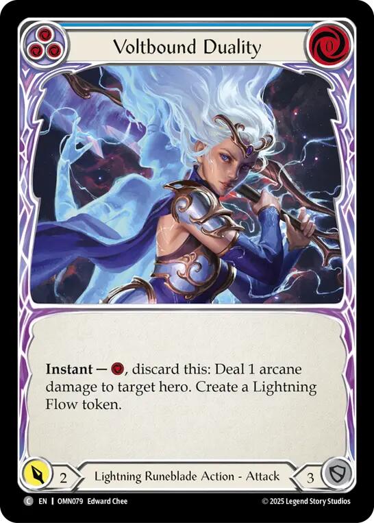 Voltbound Duality (Blue) [OMN079] (Omens of the Third Age) | Boutique FDB TCG