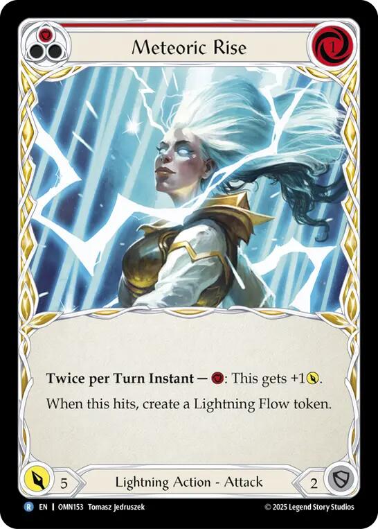 Meteoric Rise [OMN153] (Omens of the Third Age) | Boutique FDB TCG