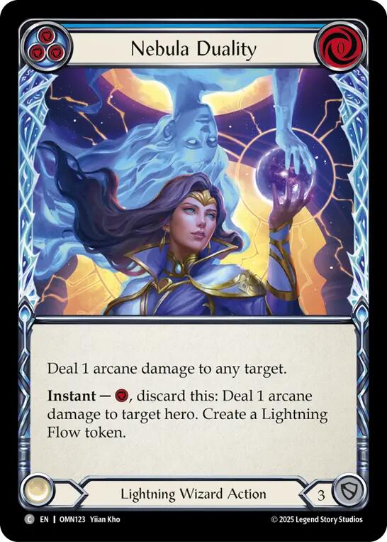 Nebula Duality (Blue) [OMN123] (Omens of the Third Age) | Boutique FDB TCG