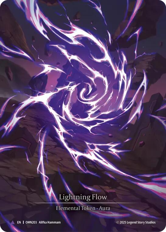 Lightning Flow (A) [OMN203] (Omens of the Third Age)  Cold Foil | Boutique FDB TCG