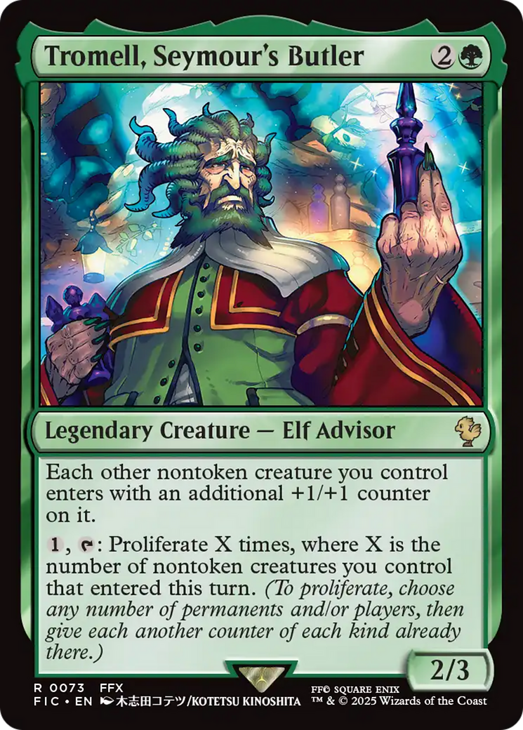 Tromell, Seymour's Butler [FINAL FANTASY Commander] | Boutique FDB TCG