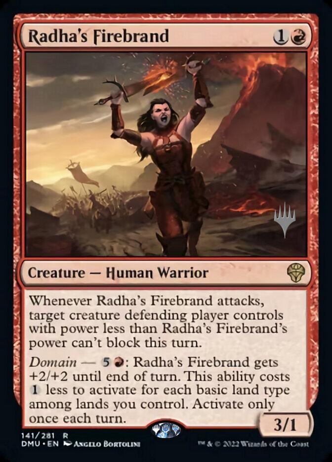 Radha's Firebrand (Promo Pack) [Dominaria United Promos] | Boutique FDB TCG