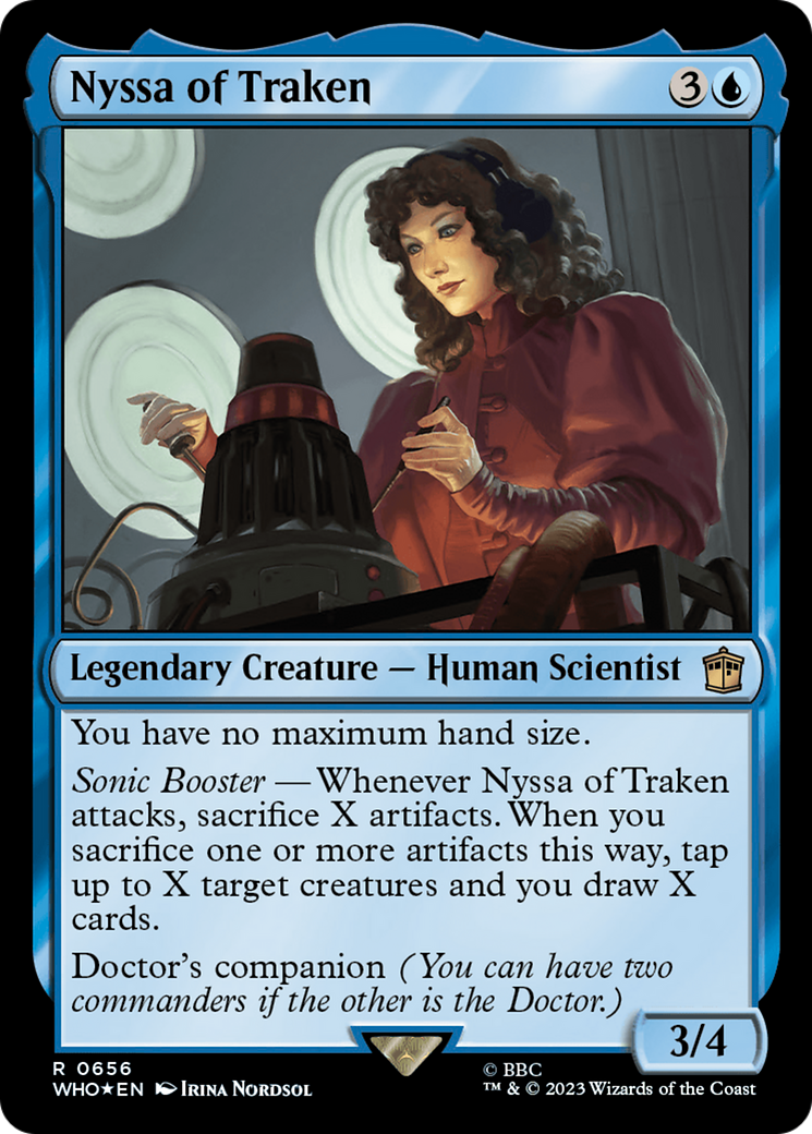 Nyssa of Traken (Surge Foil) [Doctor Who] | Boutique FDB TCG