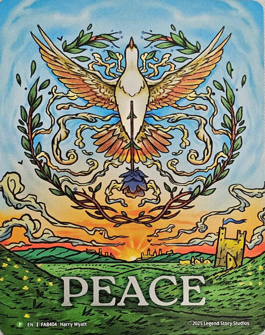 Peace [FAB404] (Promo)  Cold Foil | Boutique FDB TCG