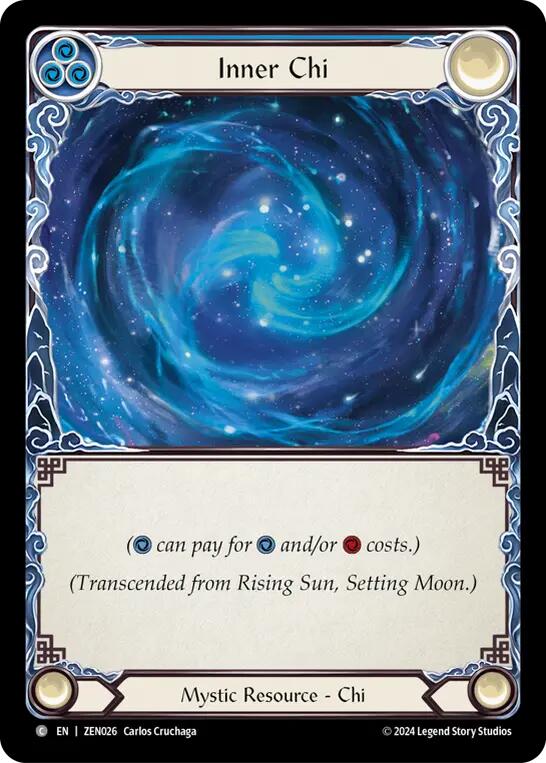 Rising Sun, Setting Moon // Inner Chi [ZEN026] (Part the Mistveil Zen Blitz Deck) | Boutique FDB TCG