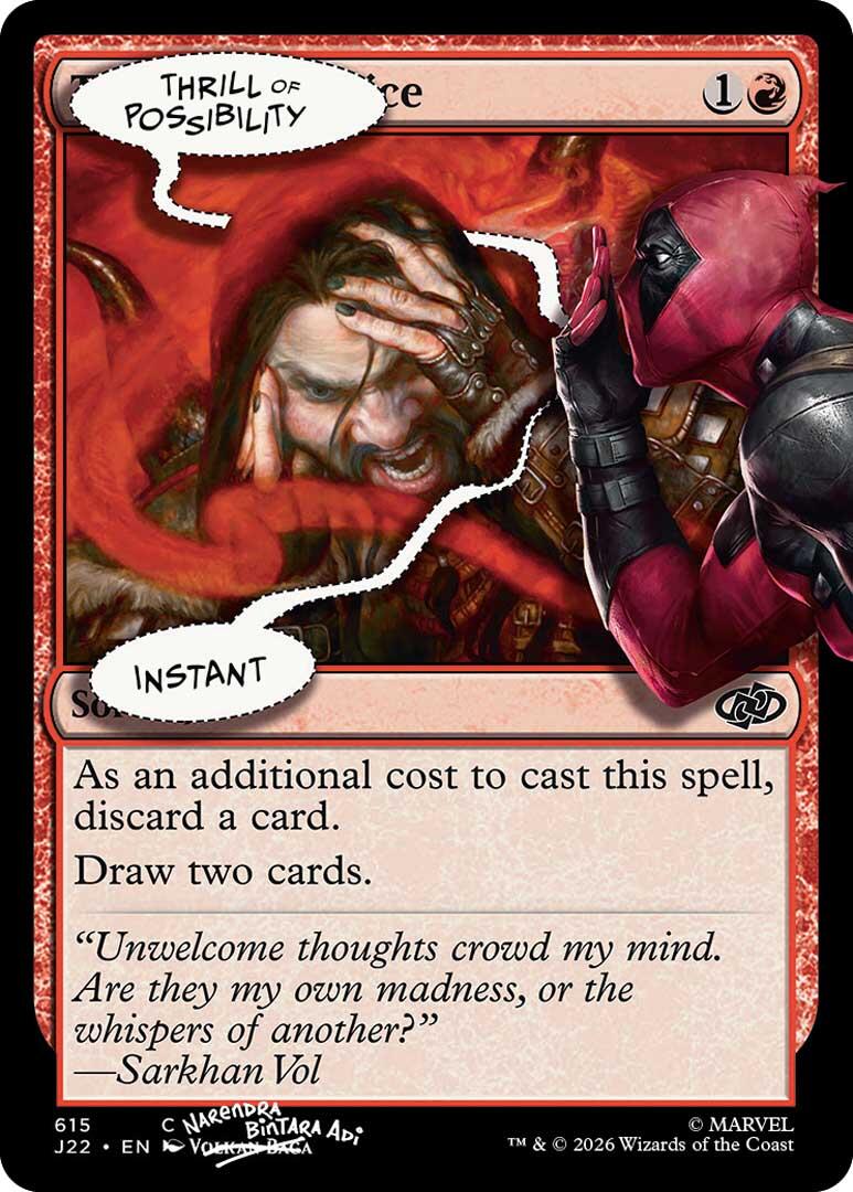 Thrill of Possibility (615) [Secret Lair Drop Series] | Boutique FDB TCG