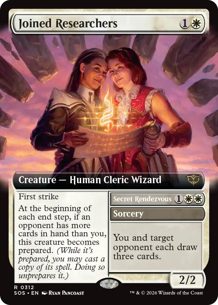 Joined Researchers (Extended Art) [Secrets of Strixhaven] | Boutique FDB TCG