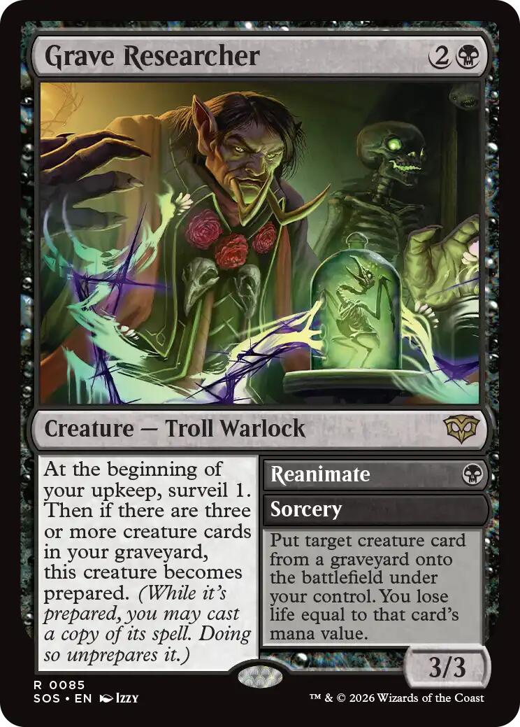 Grave Researcher [Secrets of Strixhaven] | Boutique FDB TCG