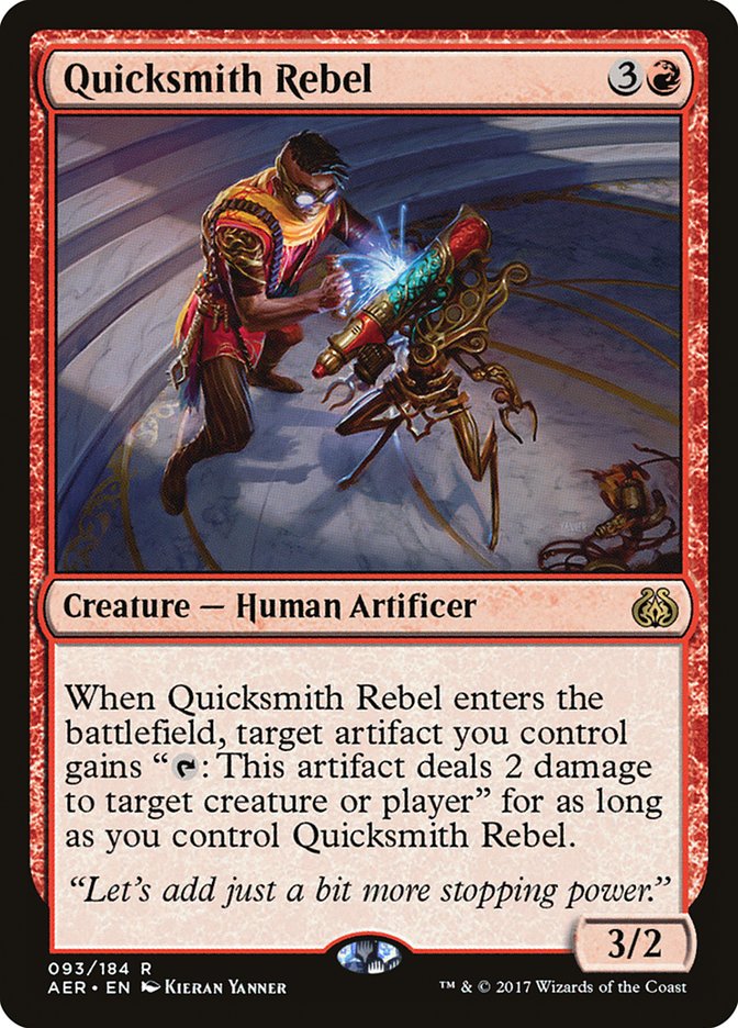 Quicksmith Rebel [Aether Revolt] | Boutique FDB TCG