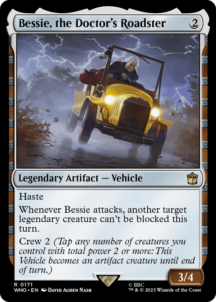 Bessie, the Doctor's Roadster [Doctor Who] | Boutique FDB TCG