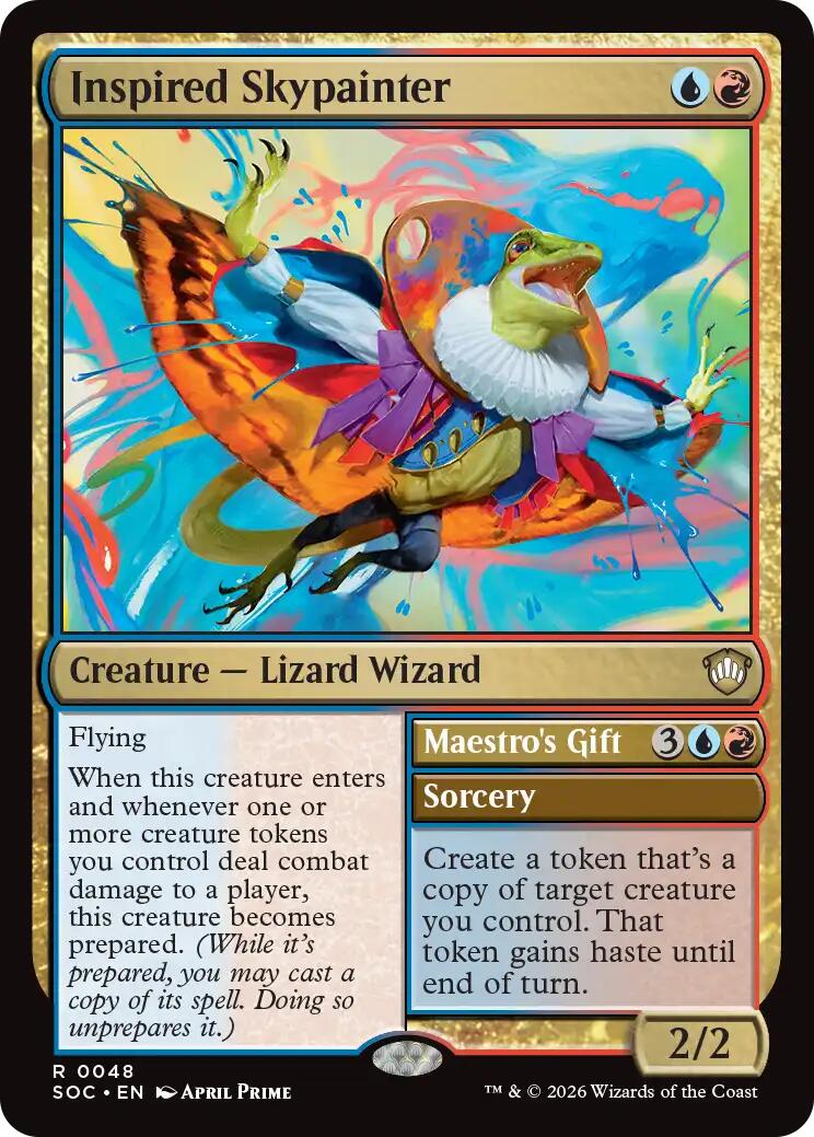 Inspired Skypainter [Secrets of Strixhaven Commander] | Boutique FDB TCG
