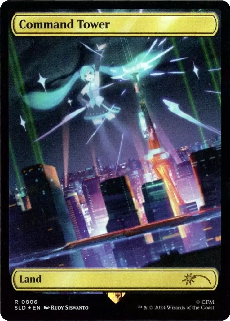 Command Tower (0806) (Rainbow Foil) [Secret Lair Drop Series] | Boutique FDB TCG