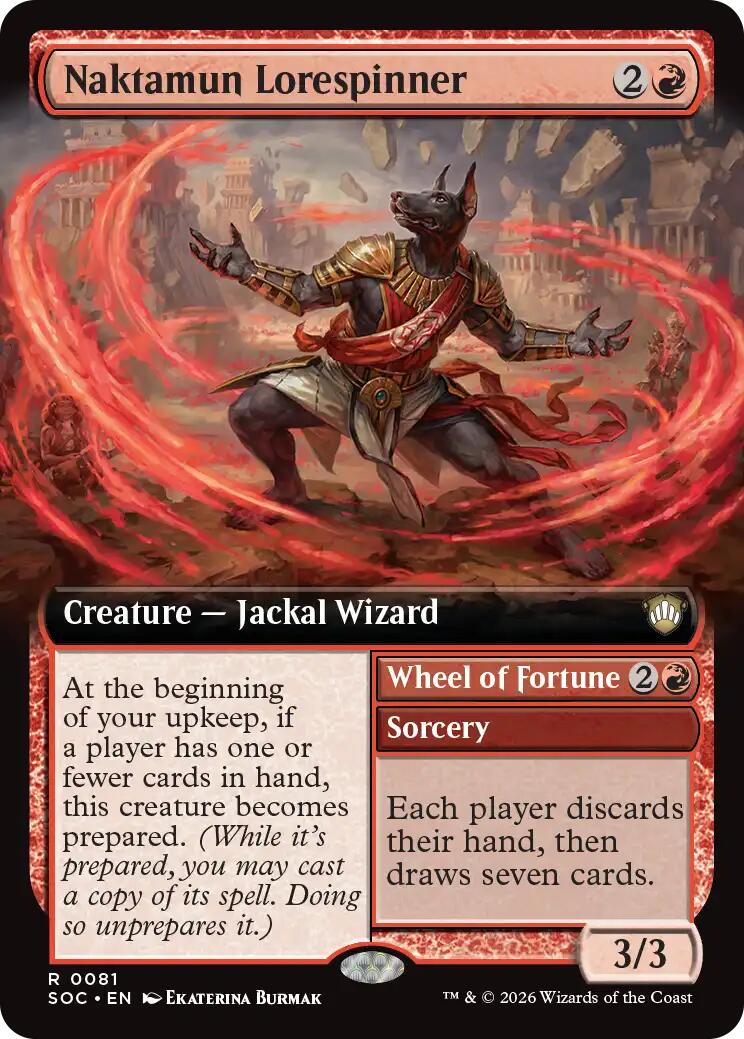 Naktamun Lorespinner (Extended Art) [Secrets of Strixhaven Commander] | Boutique FDB TCG