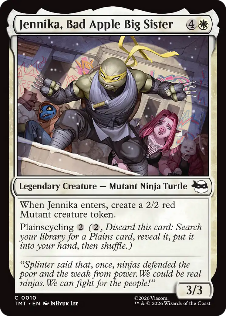Jennika, Bad Apple Big Sister [Teenage Mutant Ninja Turtles] | Boutique FDB TCG