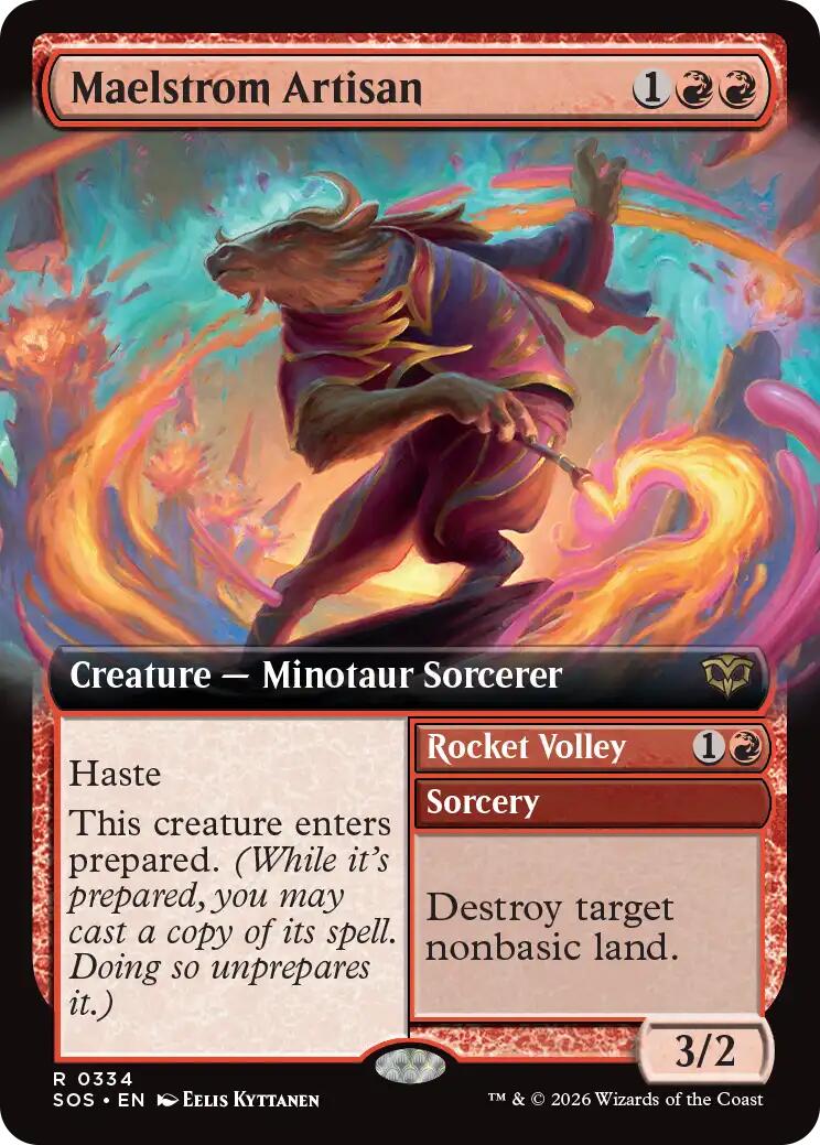 Maelstrom Artisan (Extended Art) [Secrets of Strixhaven] | Boutique FDB TCG