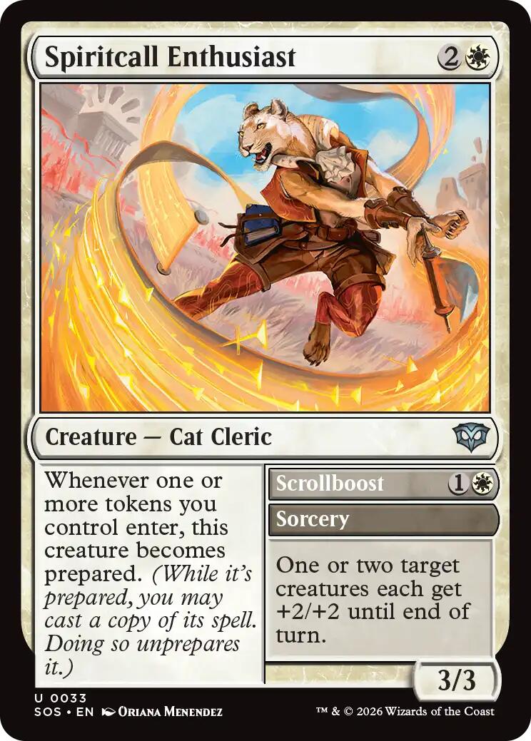 Spiritcall Enthusiast [Secrets of Strixhaven] | Boutique FDB TCG