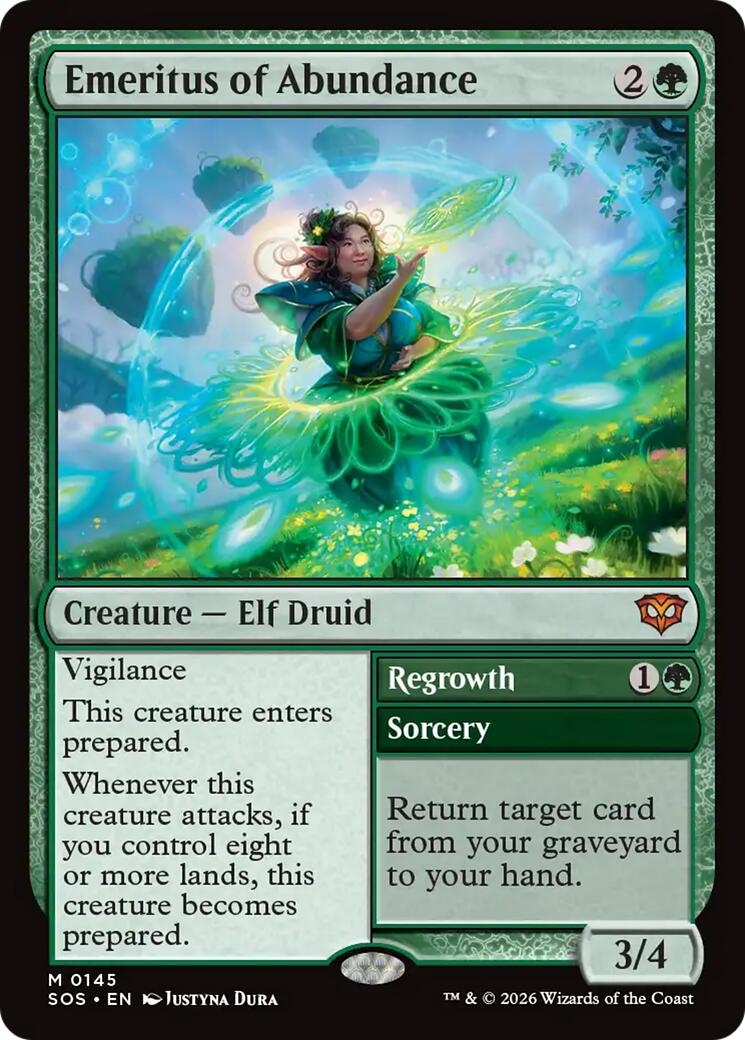 Emeritus of Abundance [Secrets of Strixhaven] | Boutique FDB TCG