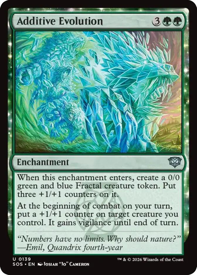 Additive Evolution [Secrets of Strixhaven] | Boutique FDB TCG