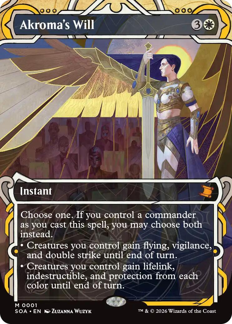 Akroma's Will [Secrets of Strixhaven: Mystical Archive] | Boutique FDB TCG
