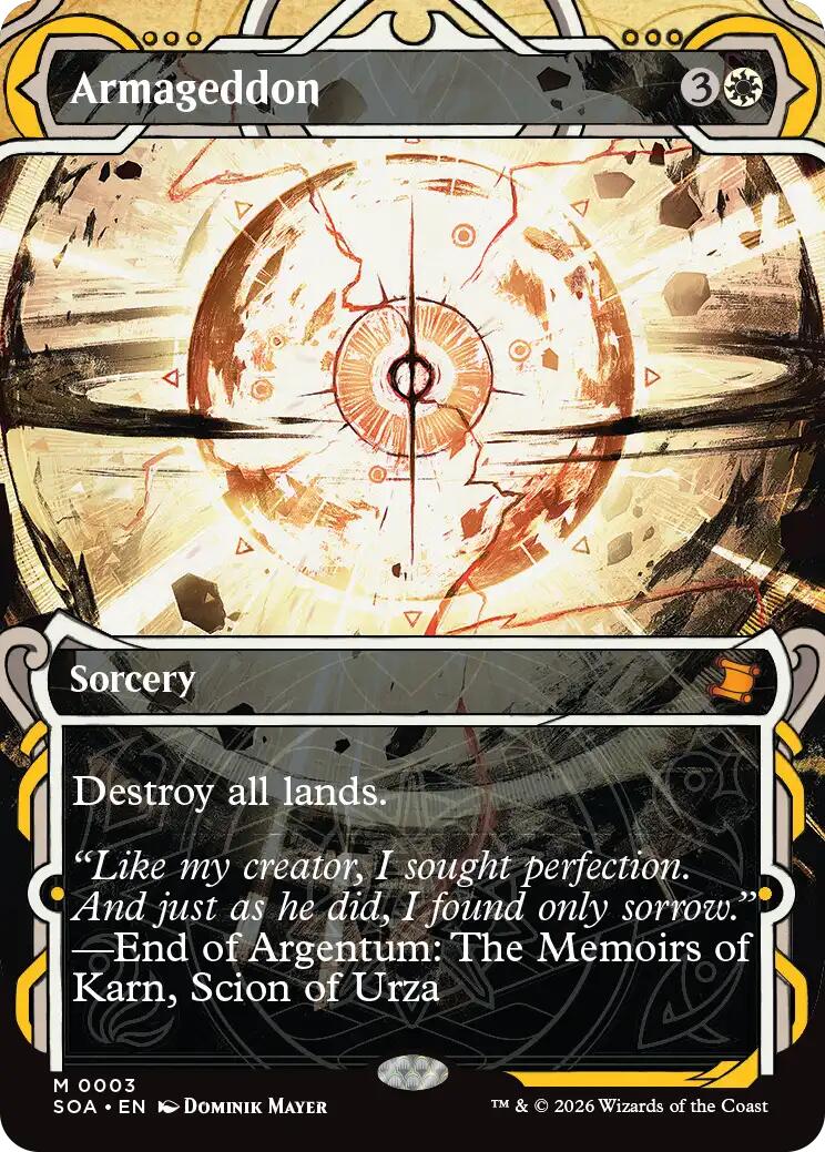 Armageddon [Secrets of Strixhaven: Mystical Archive] | Boutique FDB TCG