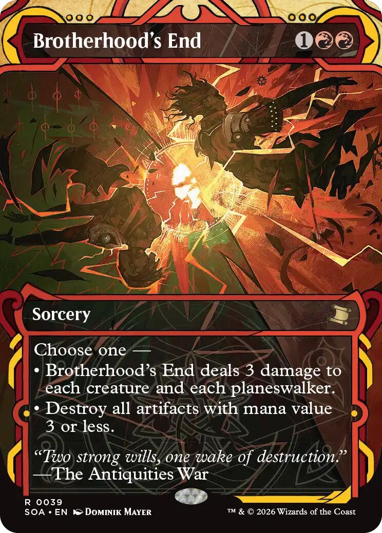 Brotherhood's End [Secrets of Strixhaven: Mystical Archive] | Boutique FDB TCG