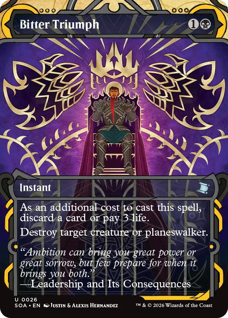 Bitter Triumph [Secrets of Strixhaven: Mystical Archive] | Boutique FDB TCG
