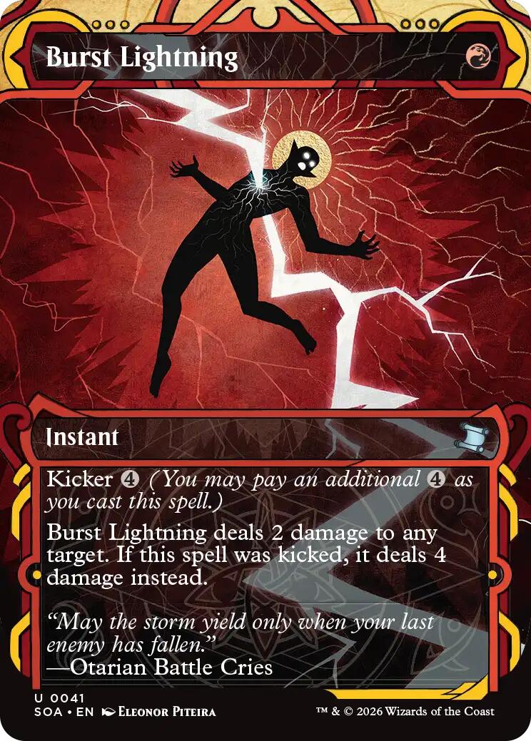 Burst Lightning [Secrets of Strixhaven: Mystical Archive] | Boutique FDB TCG