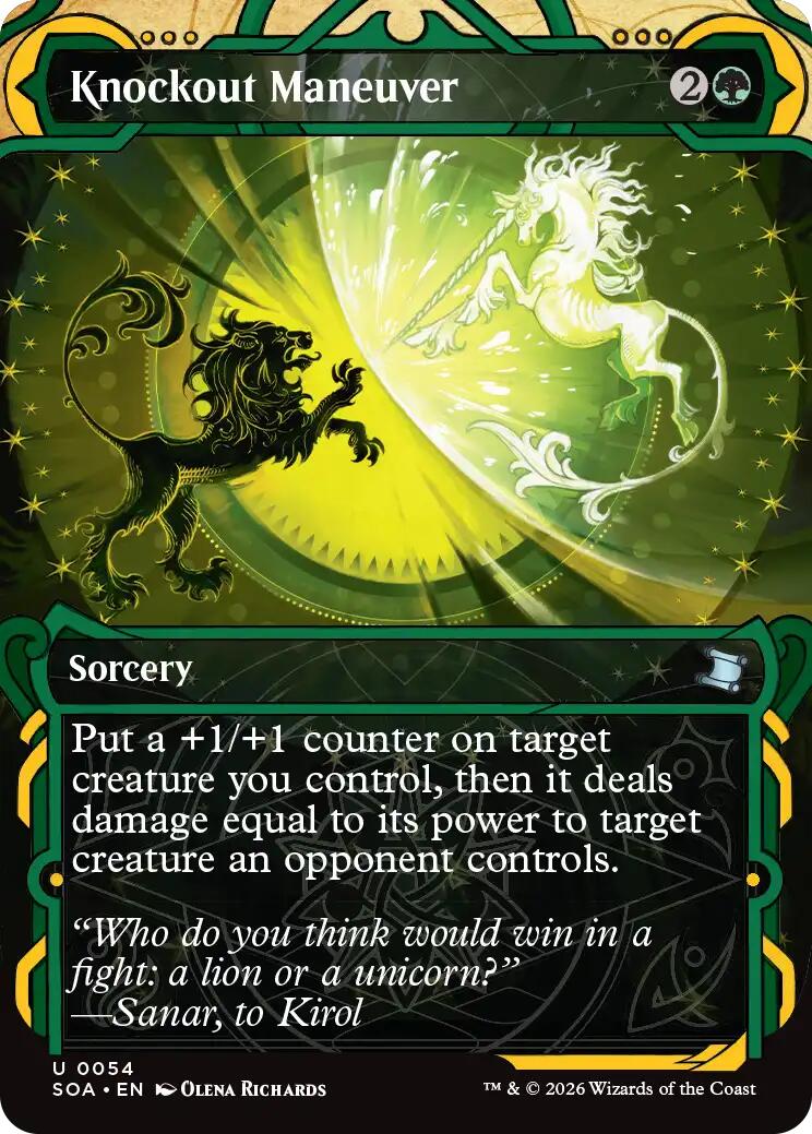 Knockout Maneuver [Secrets of Strixhaven: Mystical Archive] | Boutique FDB TCG