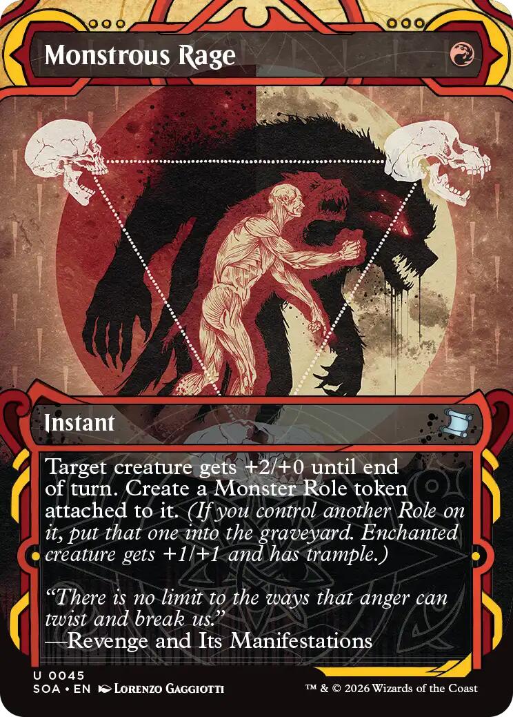 Monstrous Rage [Secrets of Strixhaven: Mystical Archive] | Boutique FDB TCG