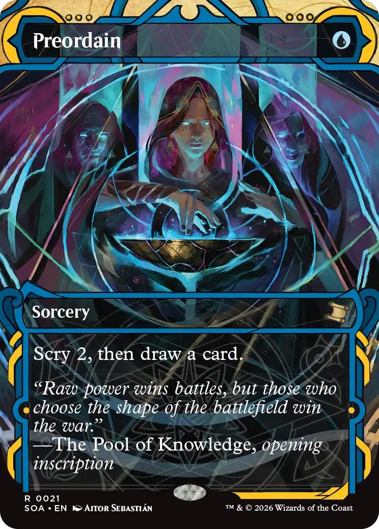 Preordain [Secrets of Strixhaven: Mystical Archive] | Boutique FDB TCG