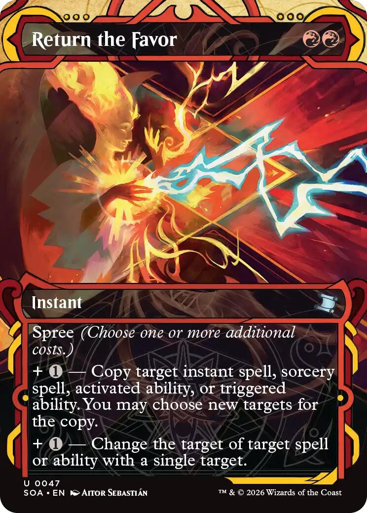 Return the Favor [Secrets of Strixhaven: Mystical Archive] | Boutique FDB TCG