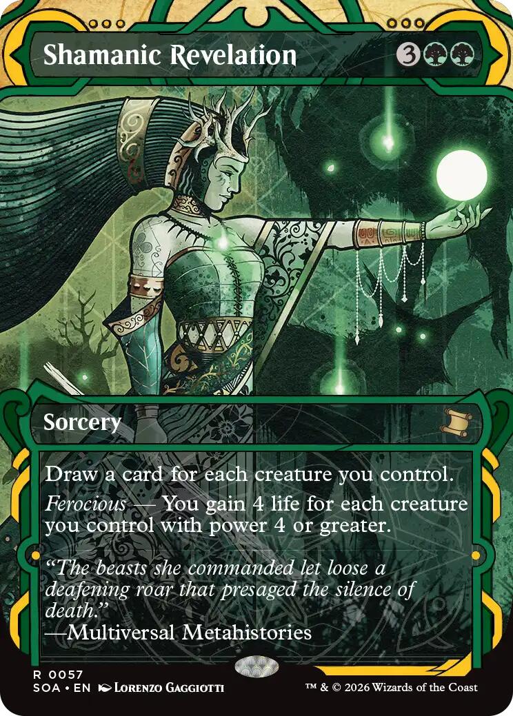 Shamanic Revelation [Secrets of Strixhaven: Mystical Archive] | Boutique FDB TCG